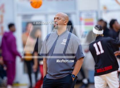 Thumbnail 1 in Eagle's Landing Christian Academy vs Tri-Cities (Hard In The Paint) photogallery.