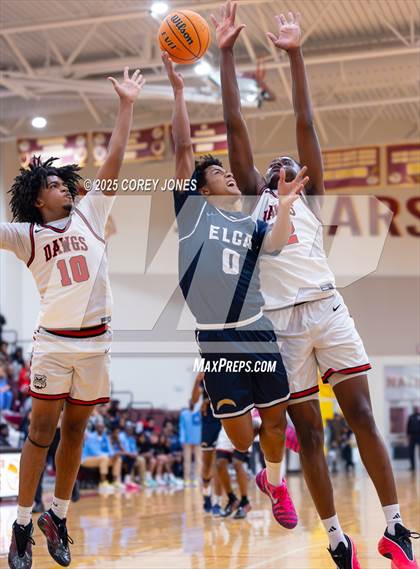 Thumbnail 2 in Eagle's Landing Christian Academy vs Tri-Cities (Hard In The Paint) photogallery.