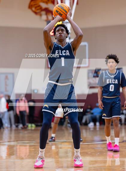 Thumbnail 1 in Eagle's Landing Christian Academy vs Tri-Cities (Hard In The Paint) photogallery.