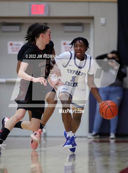 Thumbnail 2 in Cypress Creek vs. Summer Creek (McDonald's Texas Invitational) photogallery.
