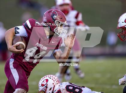 Thumbnail 1 in Portland vs. Vicksburg (MHSAA Div-4 Regional FINAL) photogallery.