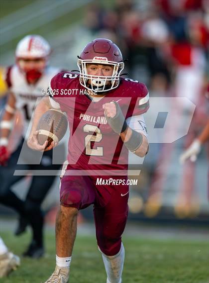 Thumbnail 2 in Portland vs. Vicksburg (MHSAA Div-4 Regional FINAL) photogallery.