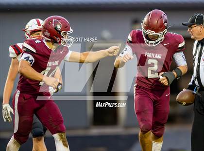 Thumbnail 2 in Portland vs. Vicksburg (MHSAA Div-4 Regional FINAL) photogallery.