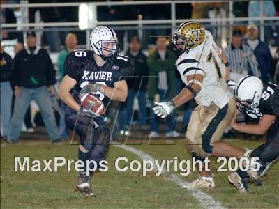 Thumbnail 3 in Trumbull @ Xavier (Semifinal Class LL) photogallery.