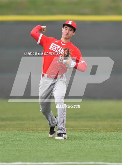 Thumbnail 3 in Alvarado vs Sweetwater (Krum Invitational) photogallery.