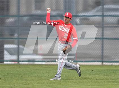 Thumbnail 1 in Alvarado vs Sweetwater (Krum Invitational) photogallery.