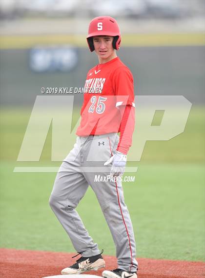 Thumbnail 1 in Alvarado vs Sweetwater (Krum Invitational) photogallery.