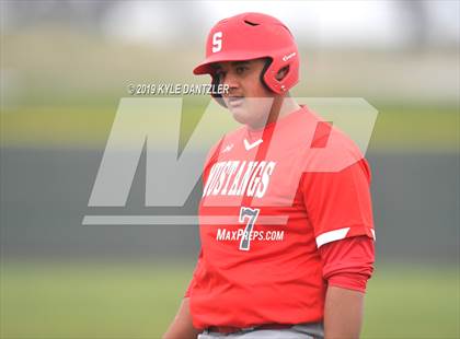Thumbnail 3 in Alvarado vs Sweetwater (Krum Invitational) photogallery.