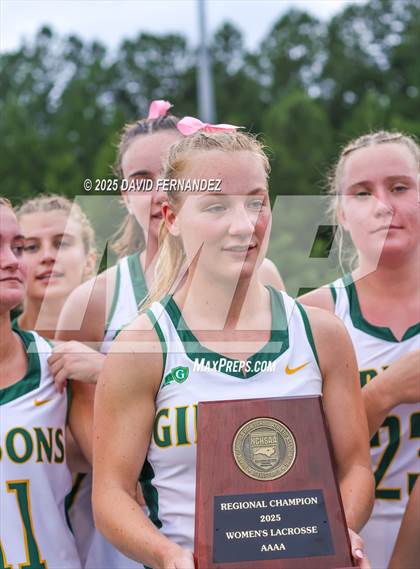 Thumbnail 2 in Cardinal Gibbons vs. East Chapel Hill (NCHSAA 4A Regional) photogallery.
