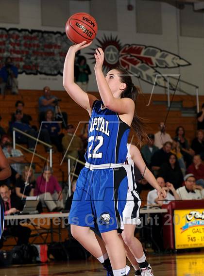 Thumbnail 1 in Capital Christian vs. Turlock Christian (CIF SJS D5 Playoffs) photogallery.
