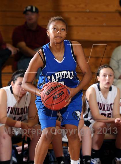 Thumbnail 3 in Capital Christian vs. Turlock Christian (CIF SJS D5 Playoffs) photogallery.