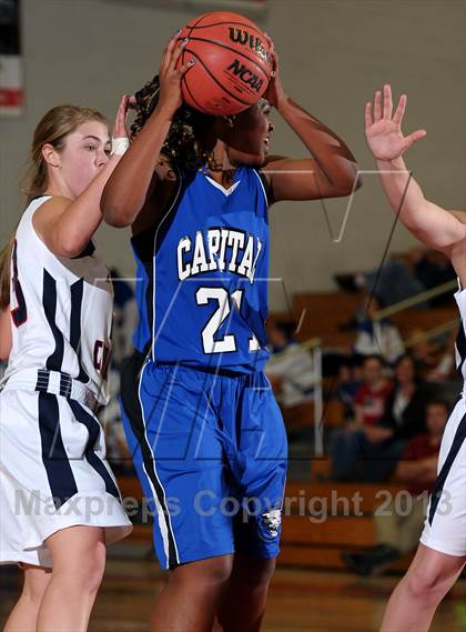Thumbnail 2 in Capital Christian vs. Turlock Christian (CIF SJS D5 Playoffs) photogallery.