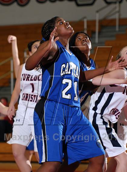 Thumbnail 3 in Capital Christian vs. Turlock Christian (CIF SJS D5 Playoffs) photogallery.