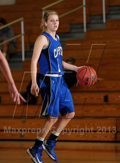 Thumbnail 1 in Capital Christian vs. Turlock Christian (CIF SJS D5 Playoffs) photogallery.