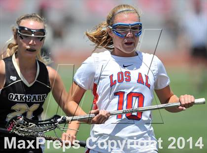 Thumbnail 1 in Oak Park vs Los Alamitos ( Southern Final) photogallery.