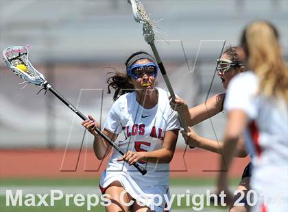 Thumbnail 2 in Oak Park vs Los Alamitos ( Southern Final) photogallery.