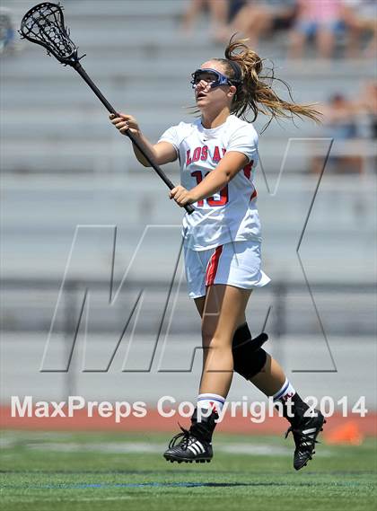 Thumbnail 2 in Oak Park vs Los Alamitos ( Southern Final) photogallery.