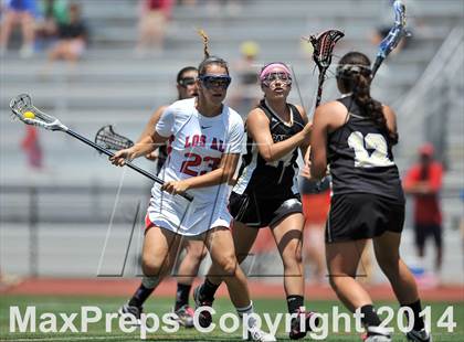 Thumbnail 2 in Oak Park vs Los Alamitos ( Southern Final) photogallery.