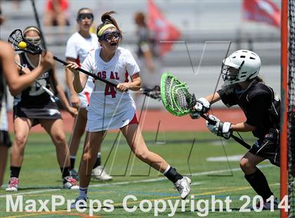 Thumbnail 1 in Oak Park vs Los Alamitos ( Southern Final) photogallery.