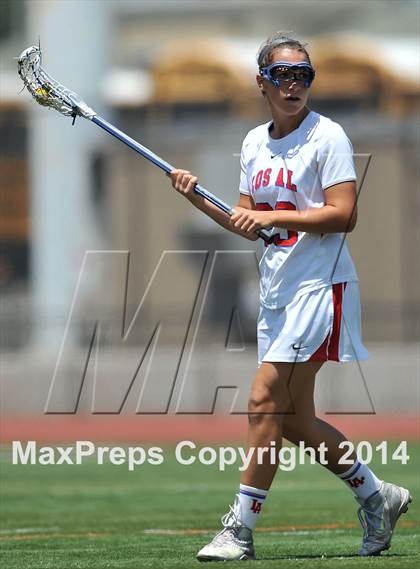 Thumbnail 3 in Oak Park vs Los Alamitos ( Southern Final) photogallery.