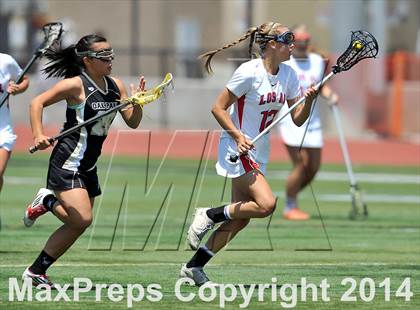 Thumbnail 2 in Oak Park vs Los Alamitos ( Southern Final) photogallery.