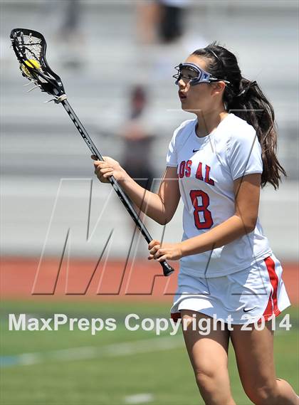 Thumbnail 2 in Oak Park vs Los Alamitos ( Southern Final) photogallery.