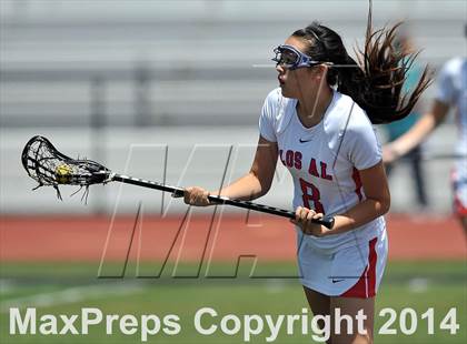 Thumbnail 3 in Oak Park vs Los Alamitos ( Southern Final) photogallery.