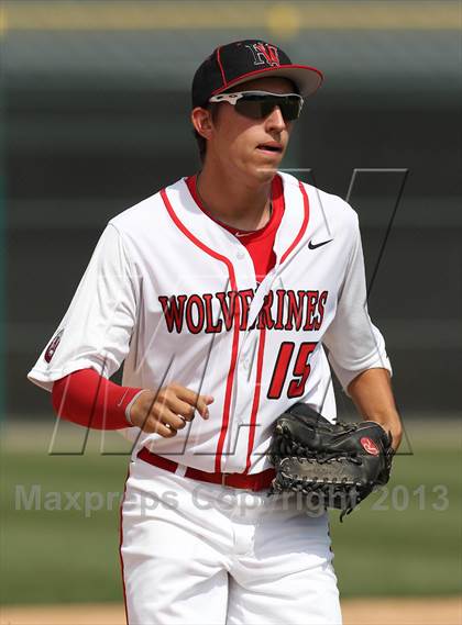 Thumbnail 1 in Valencia @ Harvard-Westlake (CIF SS Playoffs) photogallery.