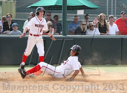 Thumbnail 1 in Valencia @ Harvard-Westlake (CIF SS Playoffs) photogallery.