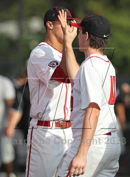 Thumbnail 3 in Valencia @ Harvard-Westlake (CIF SS Playoffs) photogallery.