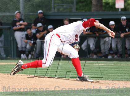 Thumbnail 2 in Valencia @ Harvard-Westlake (CIF SS Playoffs) photogallery.