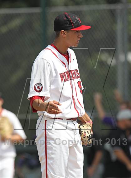 Thumbnail 2 in Valencia @ Harvard-Westlake (CIF SS Playoffs) photogallery.