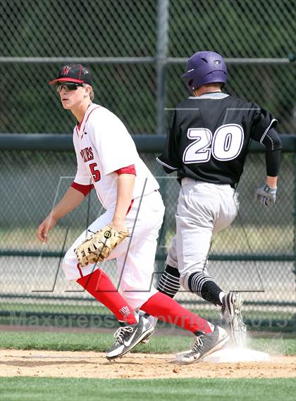 Thumbnail 2 in Valencia @ Harvard-Westlake (CIF SS Playoffs) photogallery.