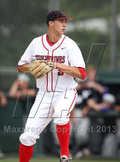 Thumbnail 2 in Valencia @ Harvard-Westlake (CIF SS Playoffs) photogallery.