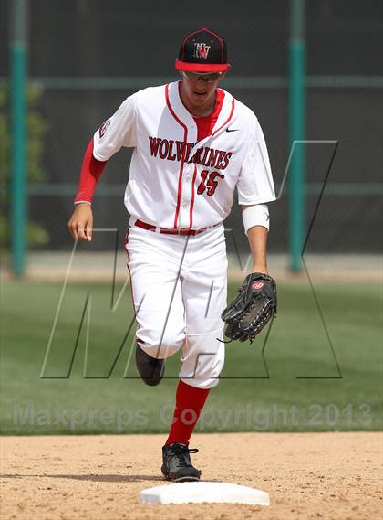 Thumbnail 1 in Valencia @ Harvard-Westlake (CIF SS Playoffs) photogallery.