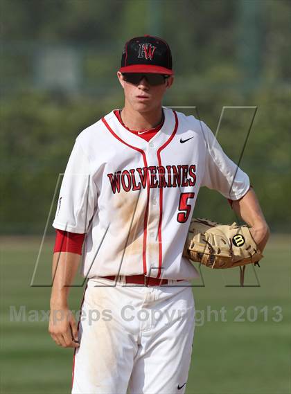 Thumbnail 1 in Valencia @ Harvard-Westlake (CIF SS Playoffs) photogallery.