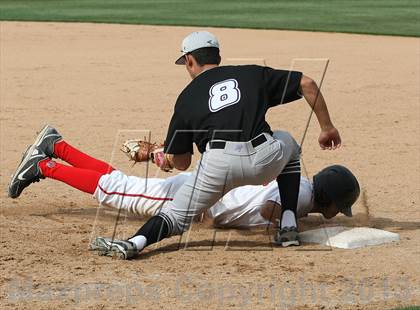 Thumbnail 1 in Valencia @ Harvard-Westlake (CIF SS Playoffs) photogallery.