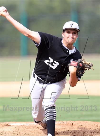 Thumbnail 3 in Valencia @ Harvard-Westlake (CIF SS Playoffs) photogallery.