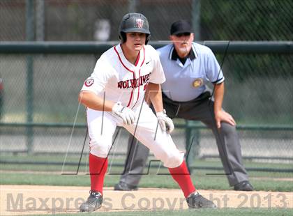 Thumbnail 2 in Valencia @ Harvard-Westlake (CIF SS Playoffs) photogallery.