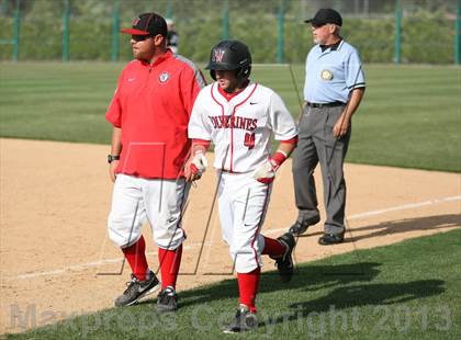 Thumbnail 3 in Valencia @ Harvard-Westlake (CIF SS Playoffs) photogallery.