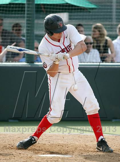 Thumbnail 2 in Valencia @ Harvard-Westlake (CIF SS Playoffs) photogallery.