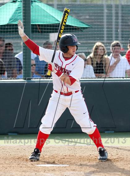 Thumbnail 3 in Valencia @ Harvard-Westlake (CIF SS Playoffs) photogallery.