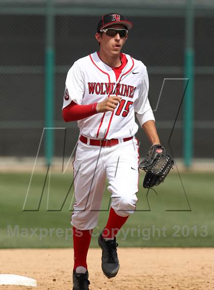 Thumbnail 3 in Valencia @ Harvard-Westlake (CIF SS Playoffs) photogallery.