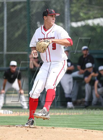 Thumbnail 1 in Valencia @ Harvard-Westlake (CIF SS Playoffs) photogallery.