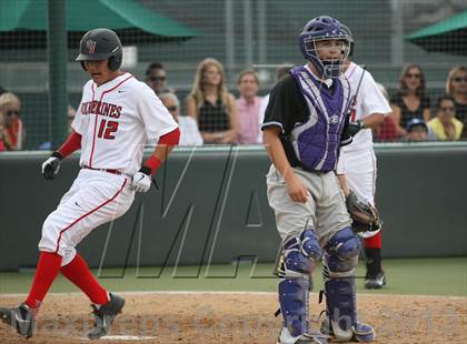 Thumbnail 2 in Valencia @ Harvard-Westlake (CIF SS Playoffs) photogallery.