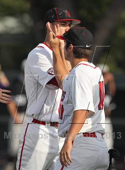 Thumbnail 1 in Valencia @ Harvard-Westlake (CIF SS Playoffs) photogallery.
