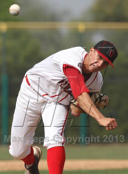 Thumbnail 3 in Valencia @ Harvard-Westlake (CIF SS Playoffs) photogallery.