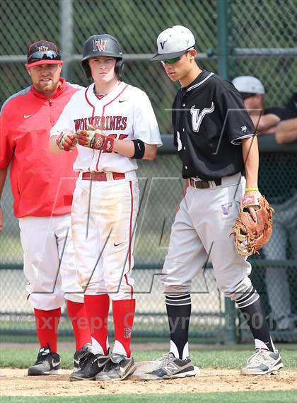 Thumbnail 1 in Valencia @ Harvard-Westlake (CIF SS Playoffs) photogallery.