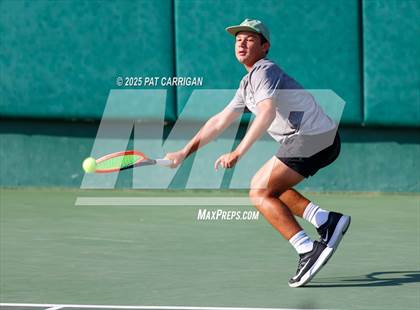 Thumbnail 1 in Frisco Centennial vs Flour Bluff (UIL 5A Tennis Final) photogallery.
