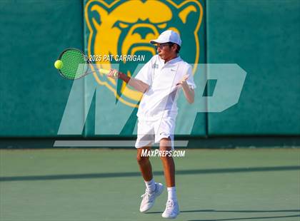 Thumbnail 1 in Frisco Centennial vs Flour Bluff (UIL 5A Tennis Final) photogallery.